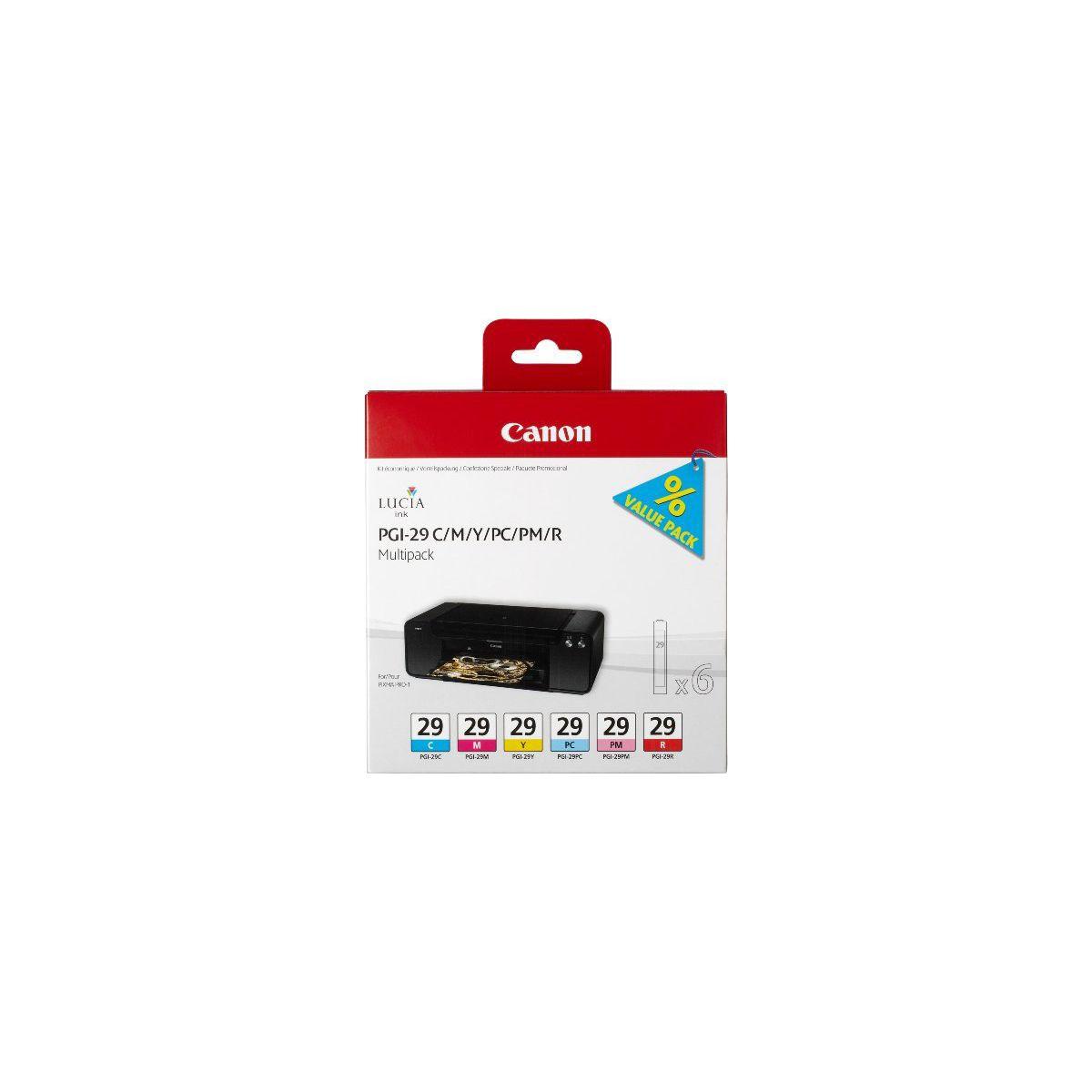 Cartouche canon 6 cartouches couleur pgi - 2% de remise imm�diate avec le code : fete2 (photo) Cartouche canon 6 cartouches couleur pgi - 2% de remise imm�diate avec le code : fete2 (photo)