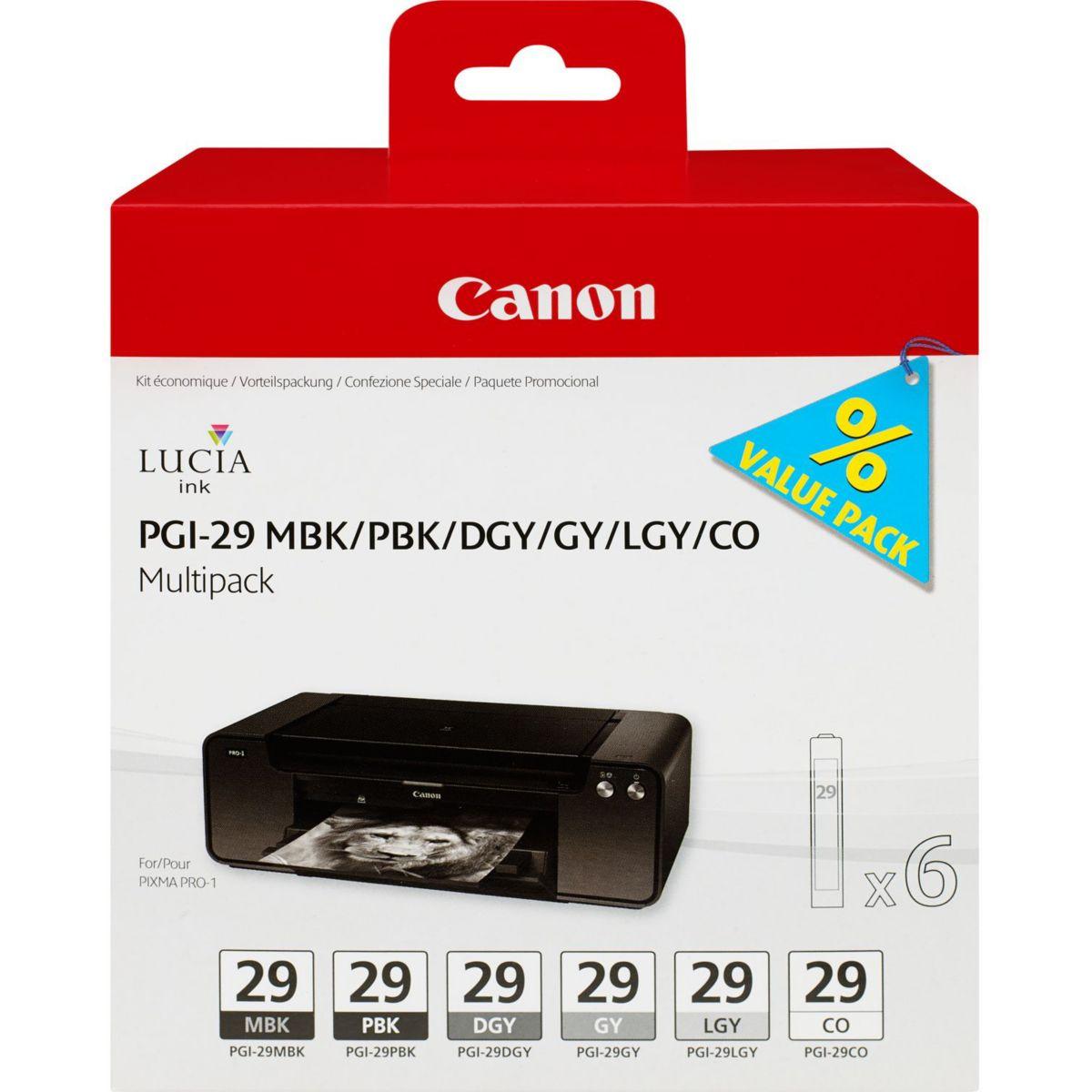 Cartouche canon 6 cartouches noir/gris p - 2% de remise imm�diate avec le code : fete2 (photo) Cartouche canon 6 cartouches noir/gris p - 2% de remise imm�diate avec le code : fete2 (photo)