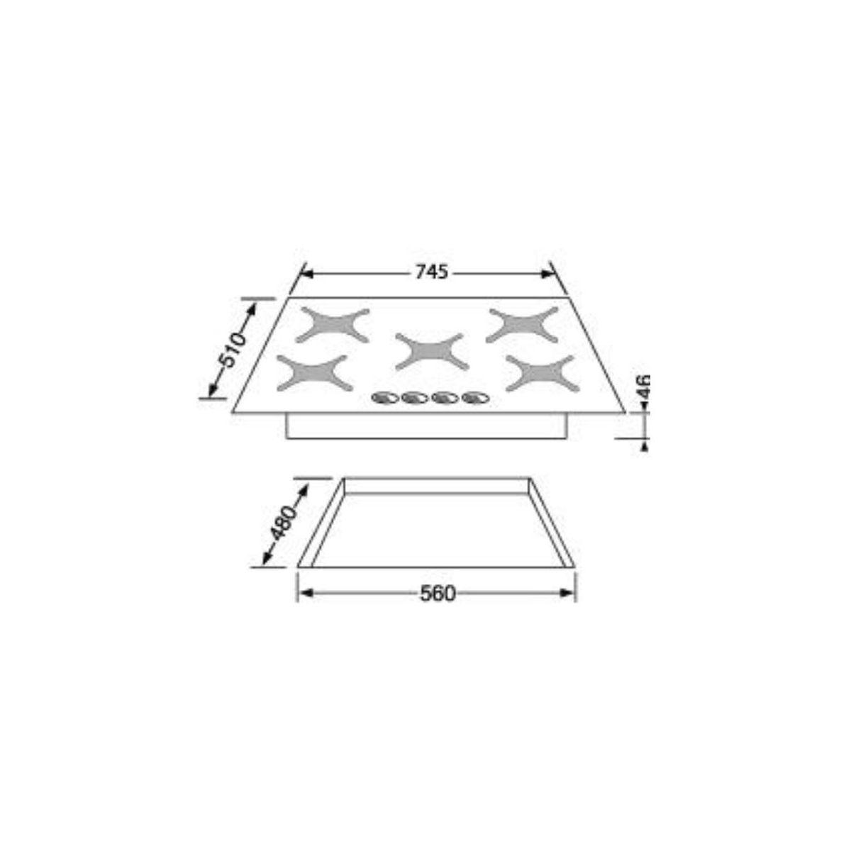 Table gaz rosieres rtv750fpn - 20% de remise imm�diate avec le code : gam20 (photo) Table gaz rosieres rtv750fpn - 20% de remise imm�diate avec le code : gam20 (photo)