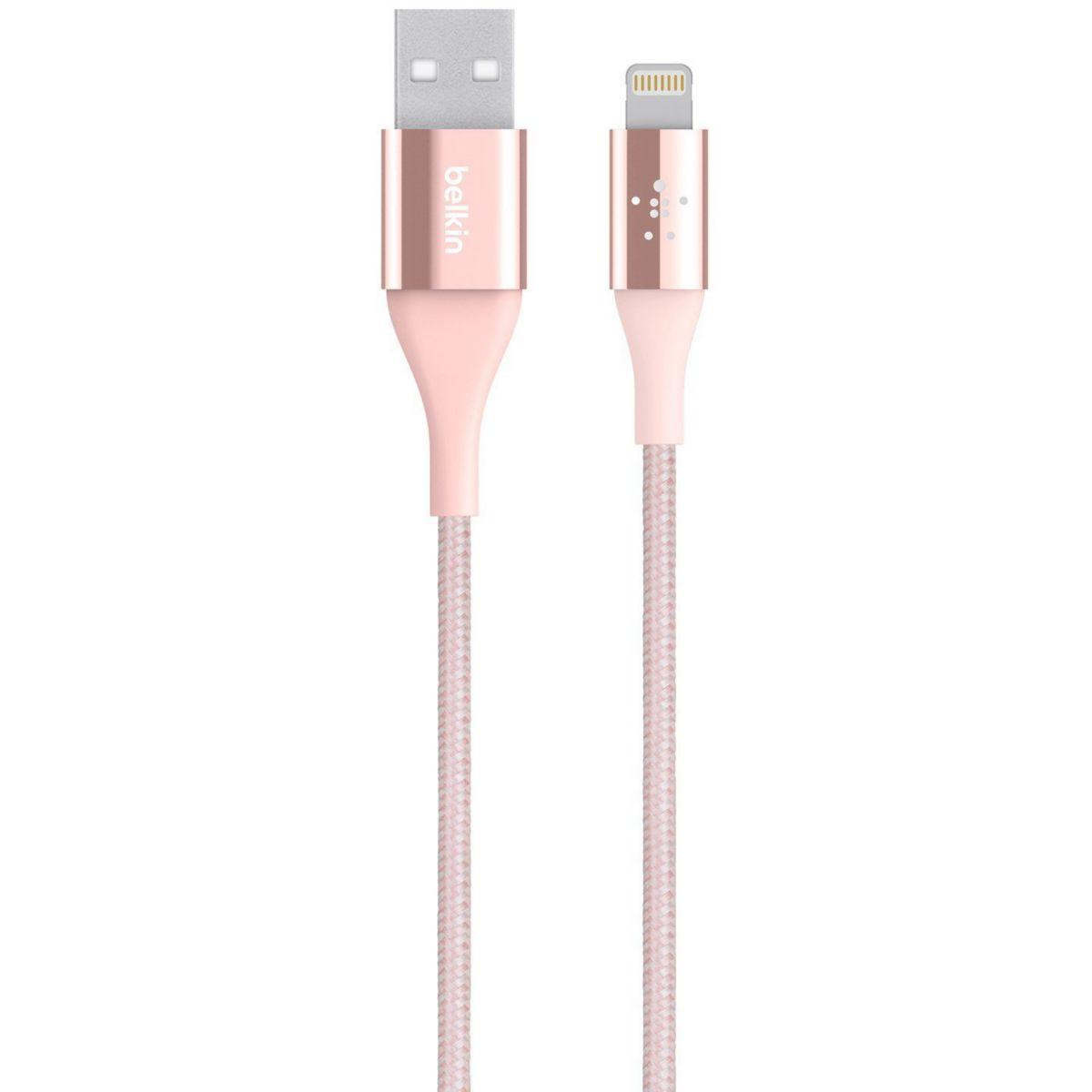 Câble lightning belkin kevlar 1m20 rose - 20% de remise immédiate avec le code : cool20 (photo) Câble lightning belkin kevlar 1m20 rose - 20% de remise immédiate avec le code : cool20 (photo)