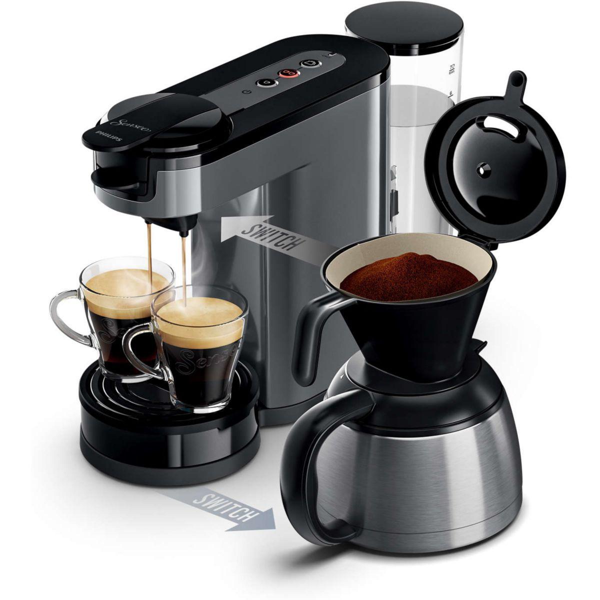 Cafetière philips hd7892/21 switch gris (photo) Cafetière philips hd7892/21 switch gris (photo)