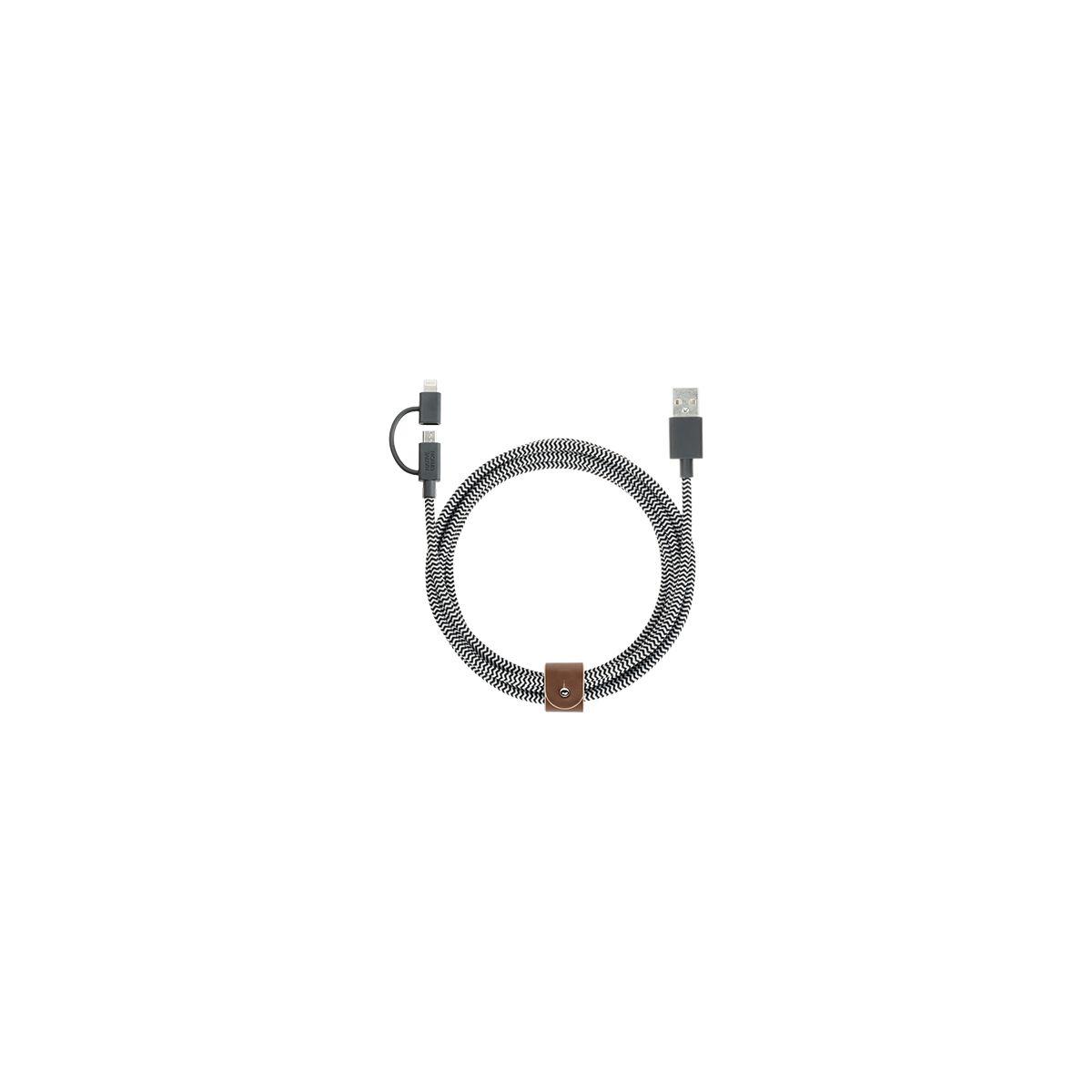 Câble duo native union microusb/lightni - 15% de remise immédiate avec le code : cool15 (photo) Câble duo native union microusb/lightni - 15% de remise immédiate avec le code : cool15 (photo)
