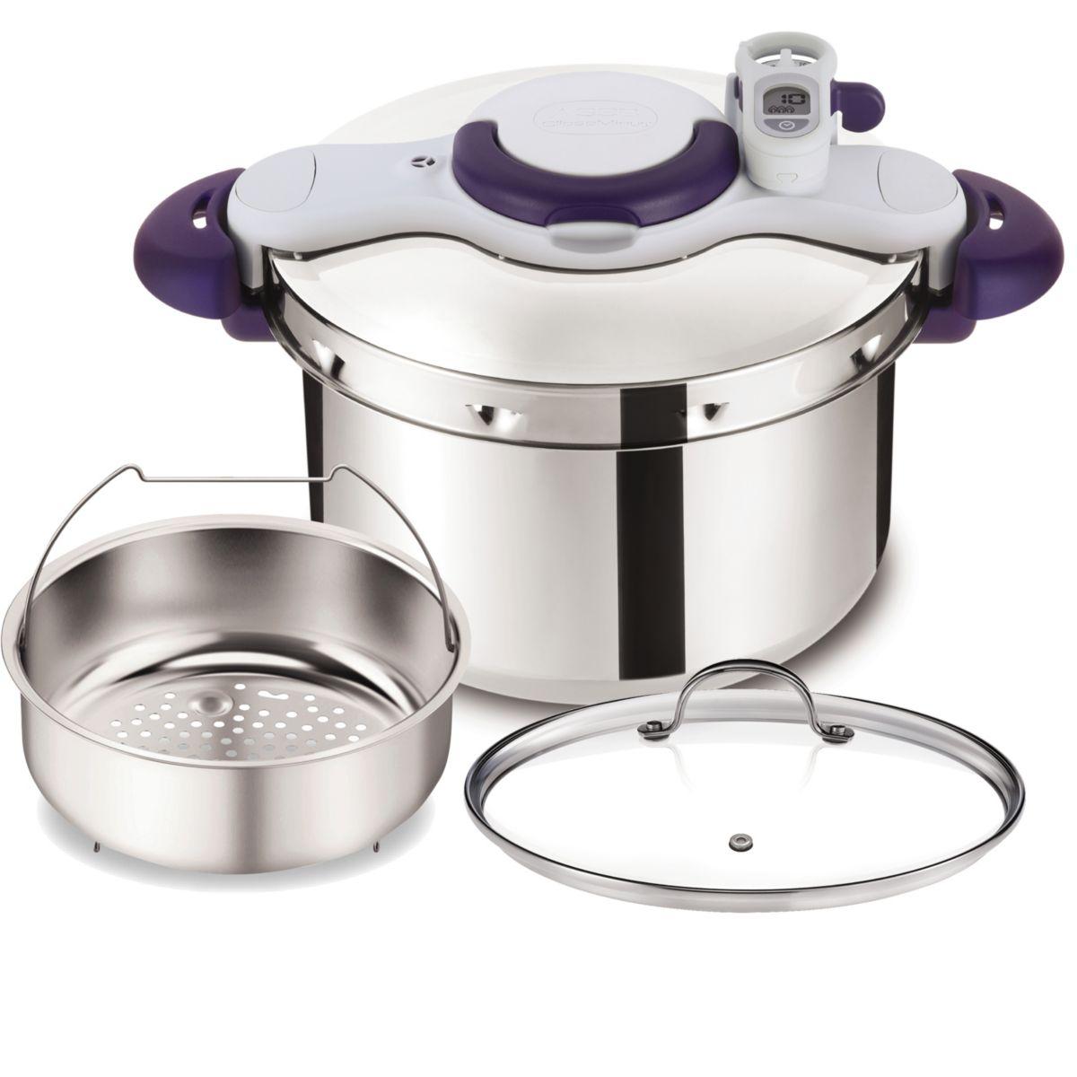 Autocuiseur seb clipso minut' perfect 6l - 10% de remise : code pam10
