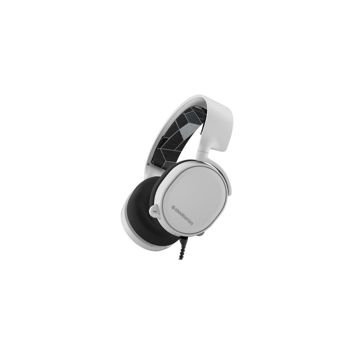 Casque micro steelseries arctis 3 white - livraison offerte : code livpremium (photo) Casque micro steelseries arctis 3 white - livraison offerte : code livpremium (photo)