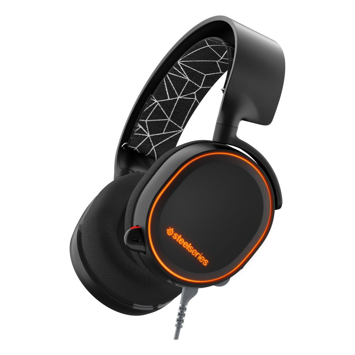 Casque micro steelseries arctis 5 black - livraison offerte : code livpremium (photo) Casque micro steelseries arctis 5 black - livraison offerte : code livpremium (photo)