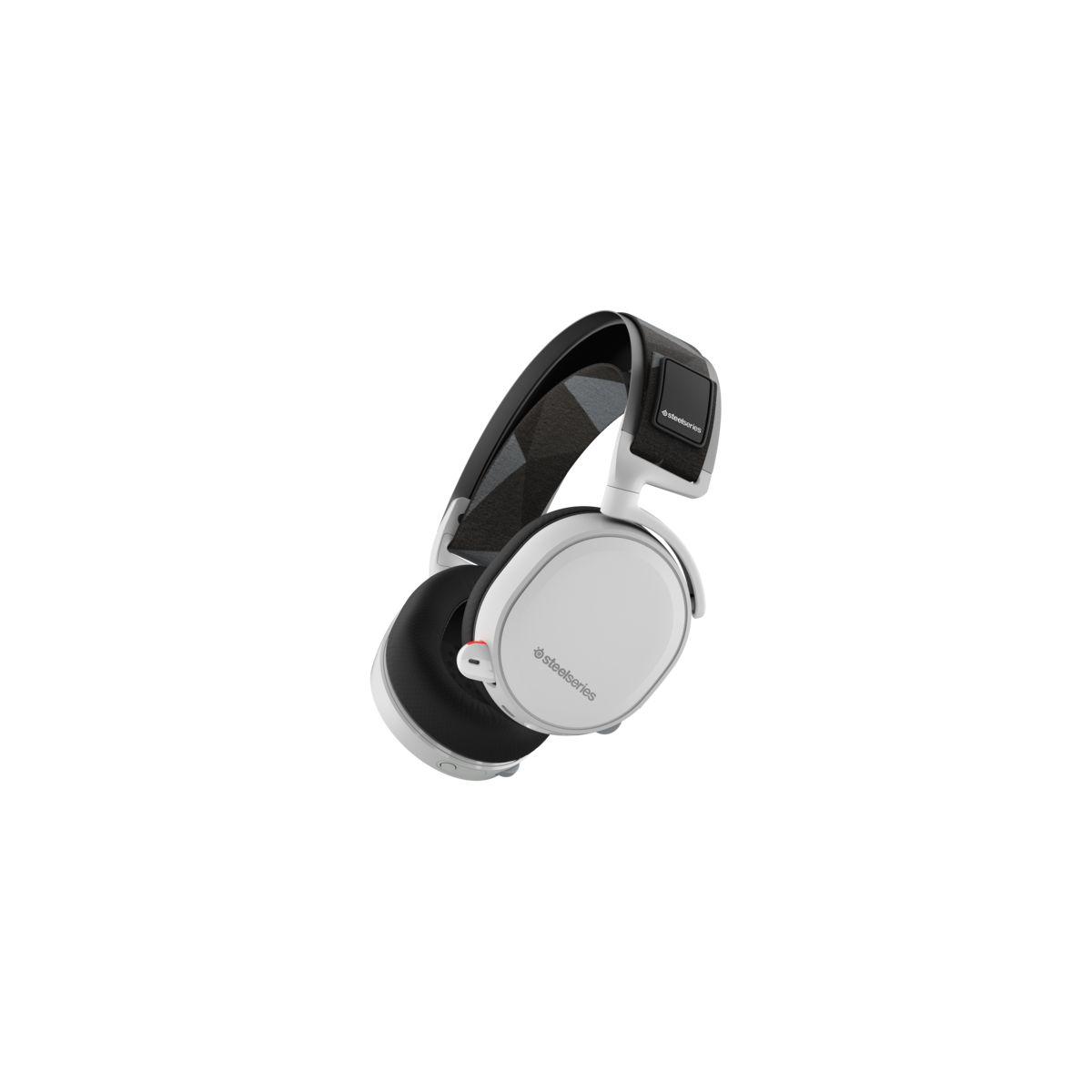 Casque micro steelseries arctis 7 white - livraison offerte : code livpremium (photo) Casque micro steelseries arctis 7 white - livraison offerte : code livpremium (photo)