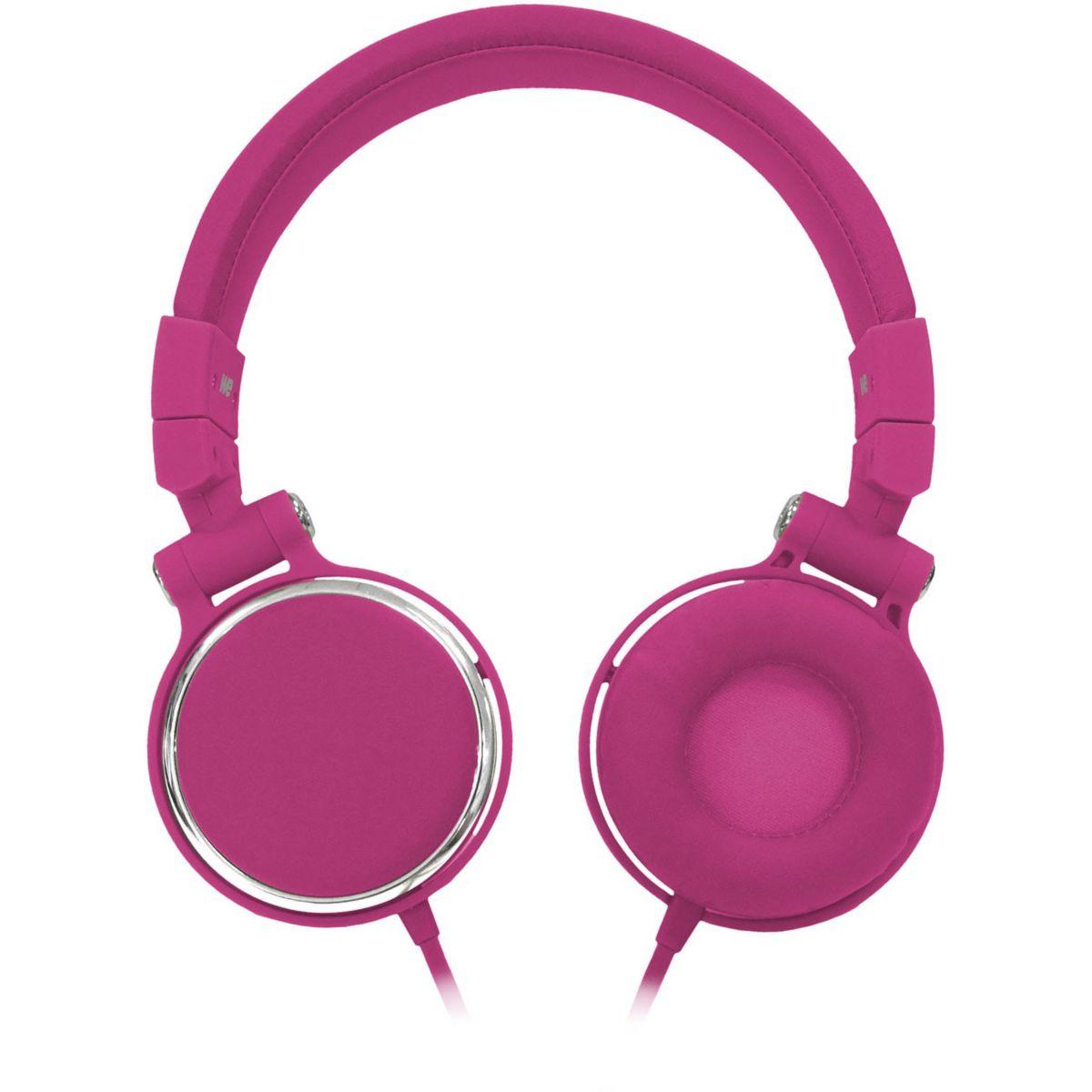 Casque micro we filaire fushia arceau - 3% de remise immédiate avec le code : multi3 (photo) Casque micro we filaire fushia arceau - 3% de remise immédiate avec le code : multi3 (photo)