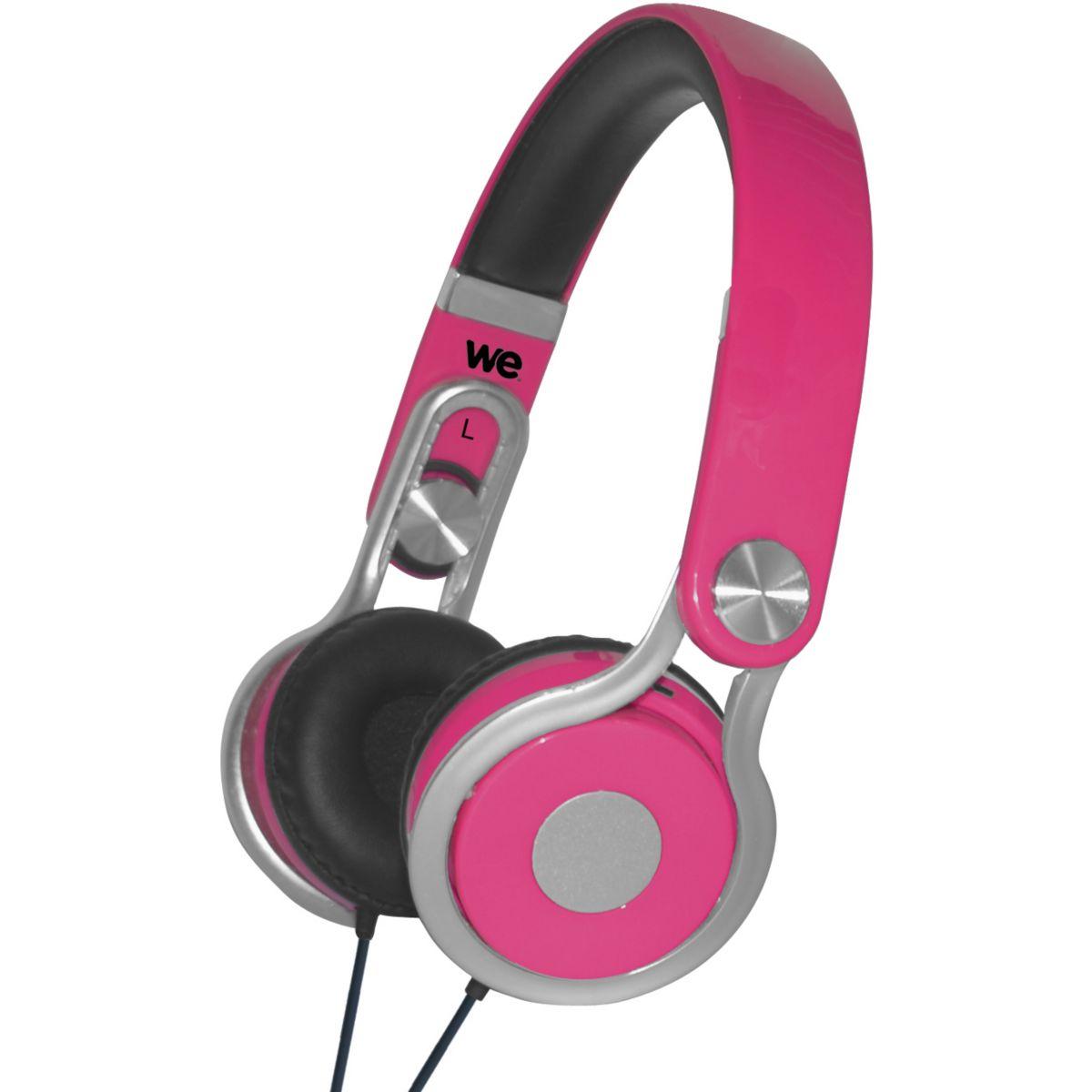 Casque micro we enfant rose 3-10 ans rég - 3% de remise immédiate avec le code : multi3 (photo) Casque micro we enfant rose 3-10 ans rég - 3% de remise immédiate avec le code : multi3 (photo)