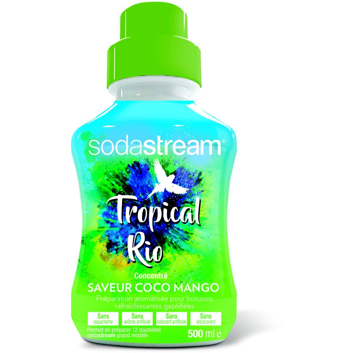 Concentré sodastream coco mango 500 ml (photo) Concentré sodastream coco mango 500 ml (photo)