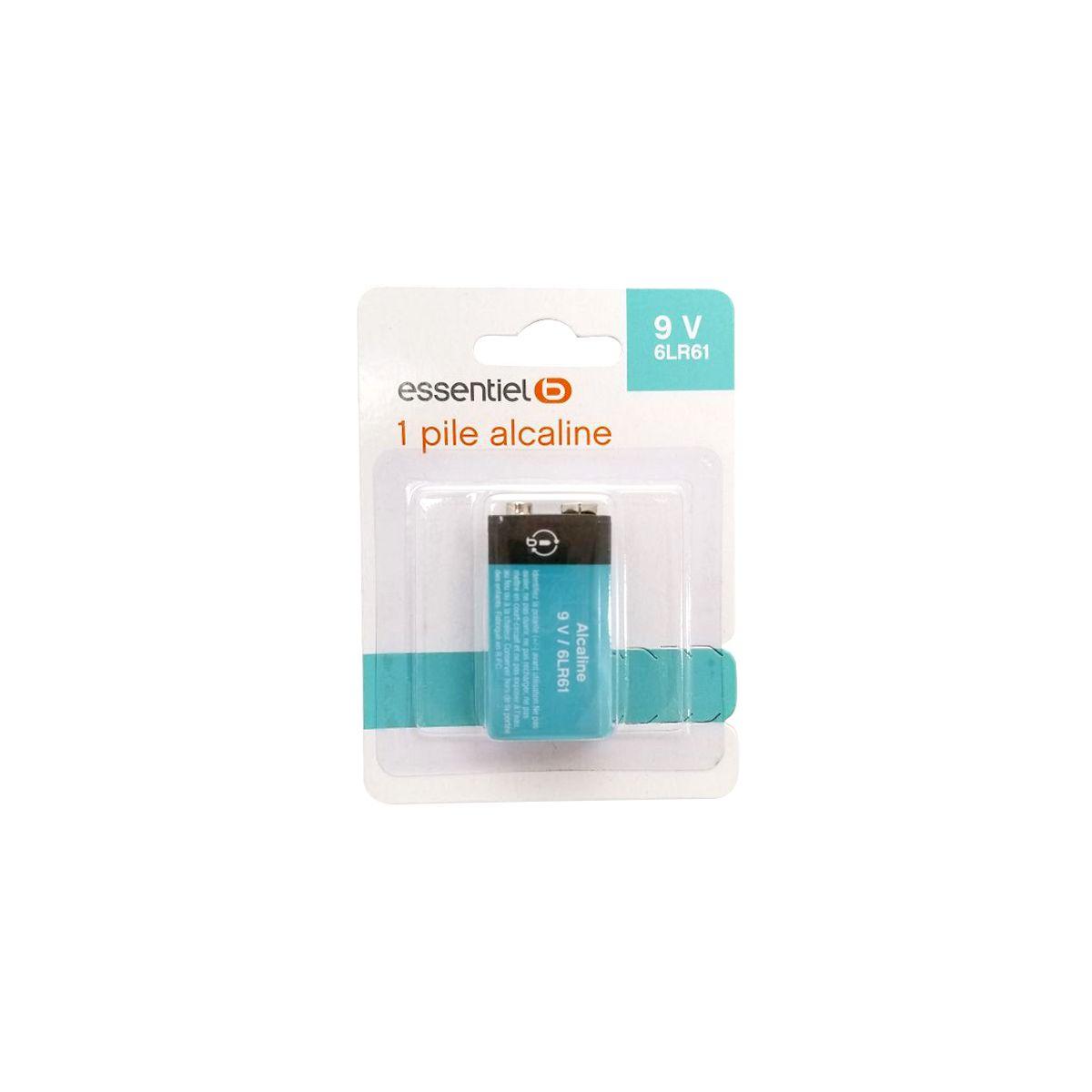Pile essentielb 9 volts / 6lr61 / 6am6 (photo) Pile essentielb 9 volts / 6lr61 / 6am6 (photo)