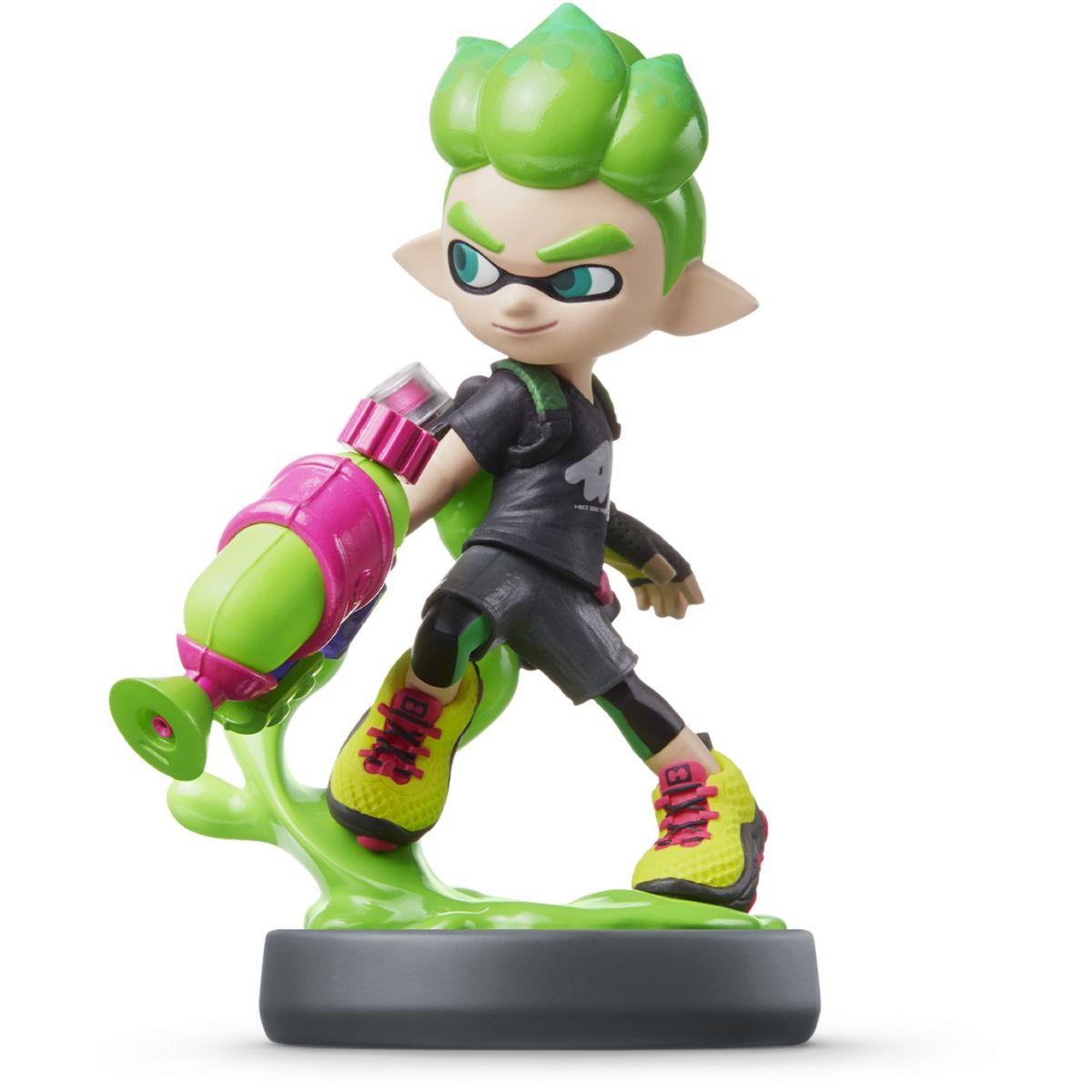 Figurine nintendo garçon inkling (vert n (photo) Figurine nintendo garçon inkling (vert n (photo)
