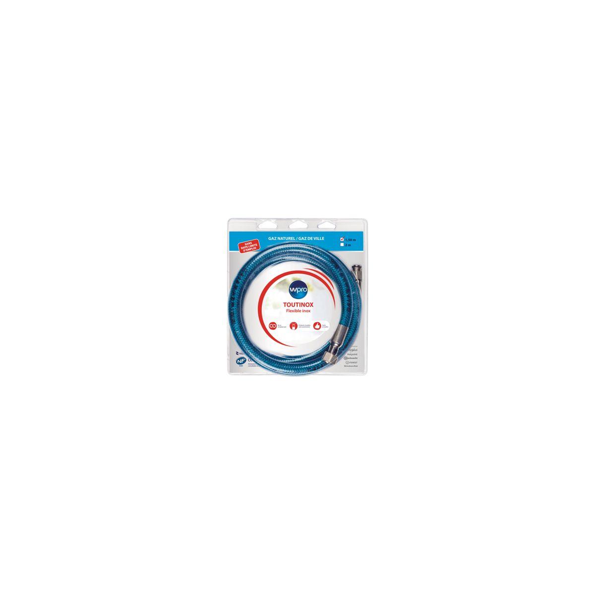 Tuyaux gaz wpro tne150 gaz naturel 1.50m illimit� (photo) Tuyaux gaz wpro tne150 gaz naturel 1.50m illimit� (photo)