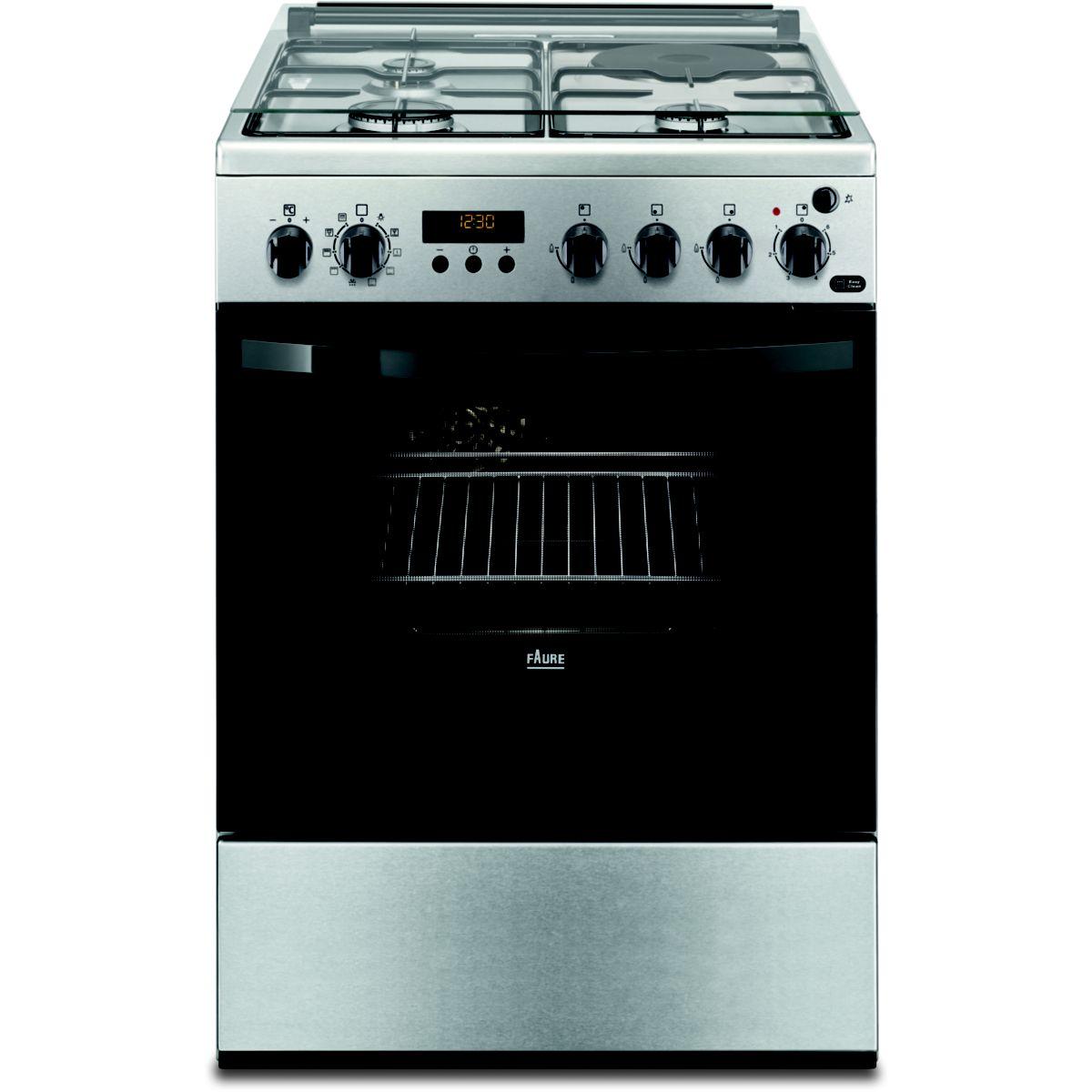 Cuisinière mixte faure fcm656hpxa - 10% de remise : code gam10 (photo) Cuisinière mixte faure fcm656hpxa - 10% de remise : code gam10 (photo)