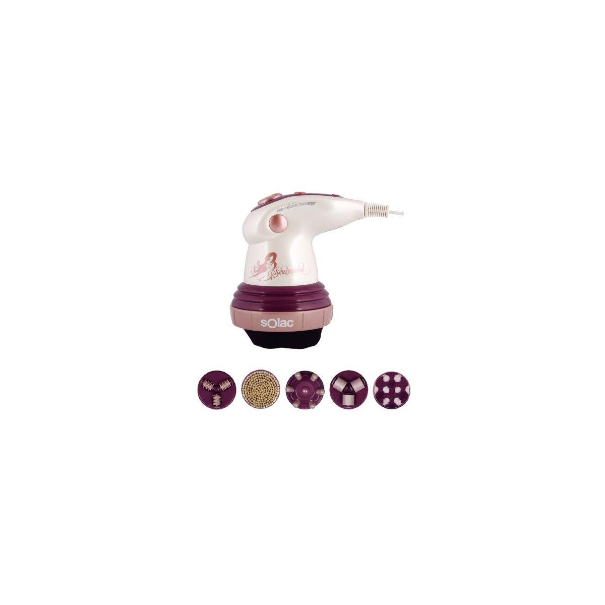 Appareil anti cellulite solac appareil de massage scuptural + me7712 (photo) Appareil anti cellulite solac appareil de massage scuptural + me7712 (photo)