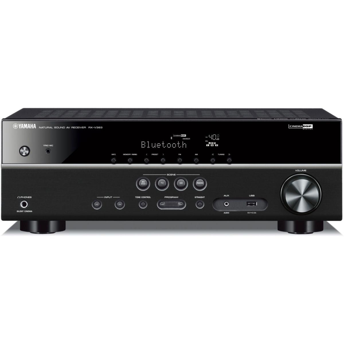 Ampli home cinema yamaha rxv383 noir - livraison offerte : code premium (photo) Ampli home cinema yamaha rxv383 noir - livraison offerte : code premium (photo)