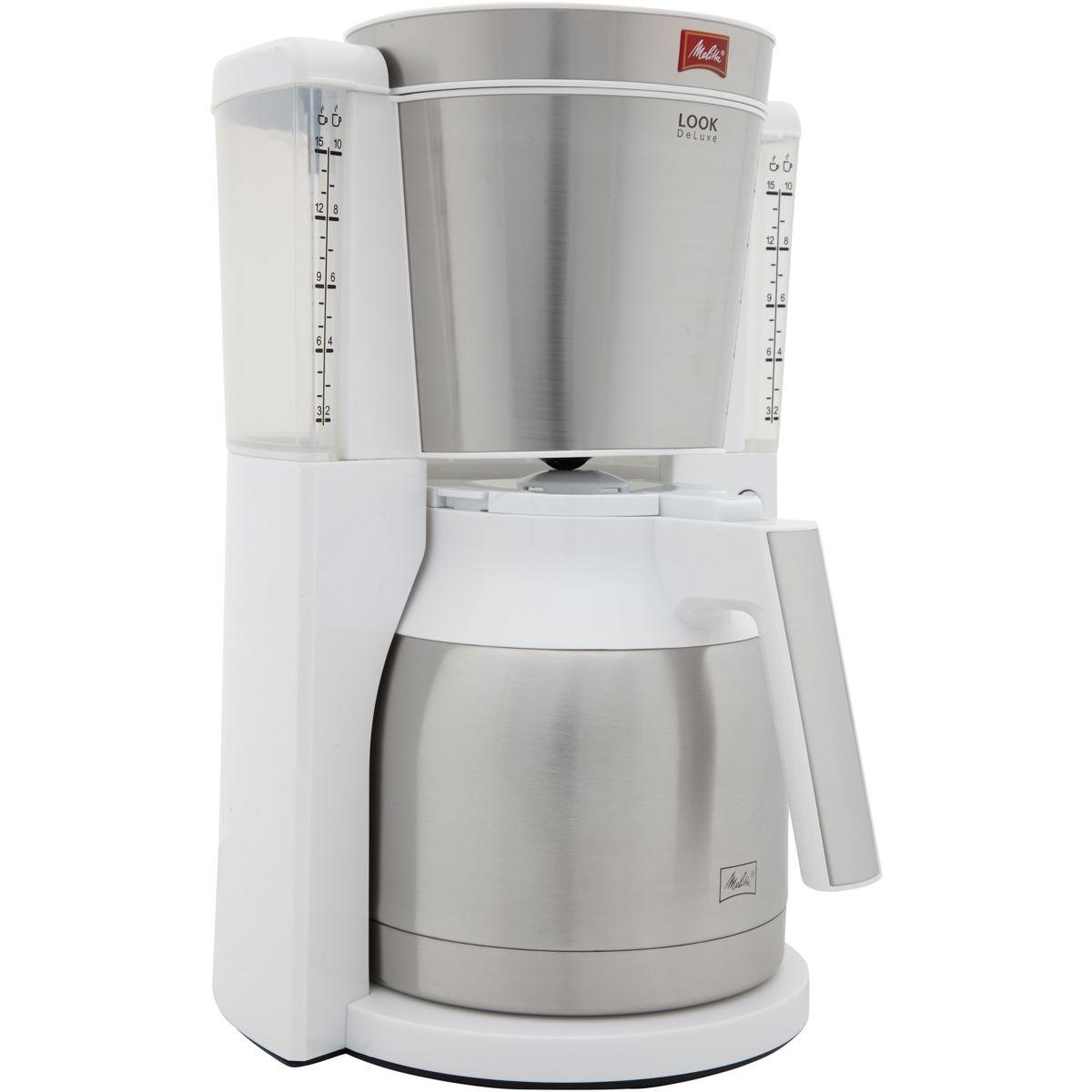 Cafeti�re isotherme melitta look iv therm deluxe blanc (photo) Cafeti�re isotherme melitta look iv therm deluxe blanc (photo)