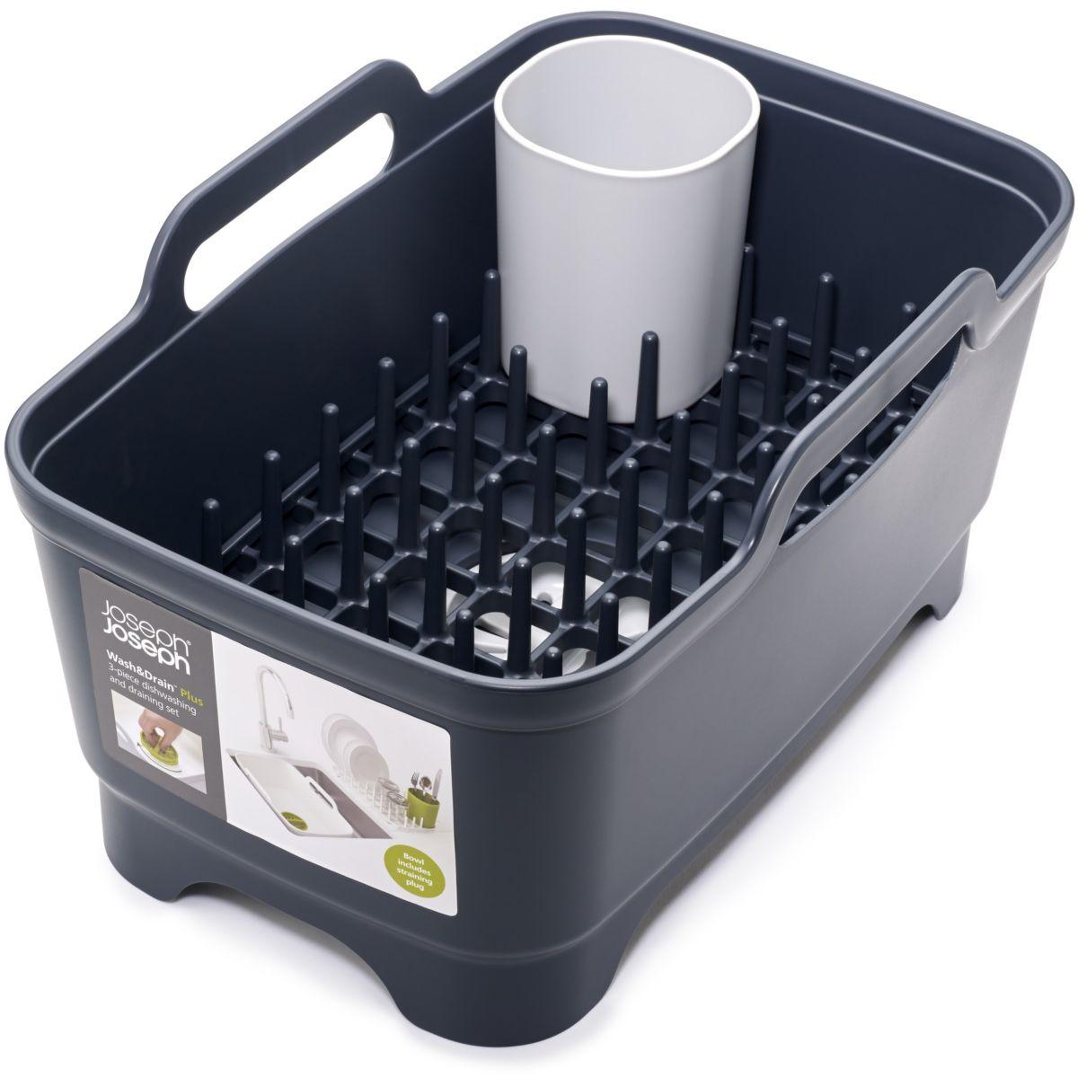 Bassine � vaisselle joseph joseph � vaisselle wash&drain plus gris/gris - 10% de remise imm�diate avec le code : deal10 (photo) Bassine � vaisselle joseph joseph � vaisselle wash&drain plus gris/gris - 10% de remise imm�diate avec le code : deal10 (photo)