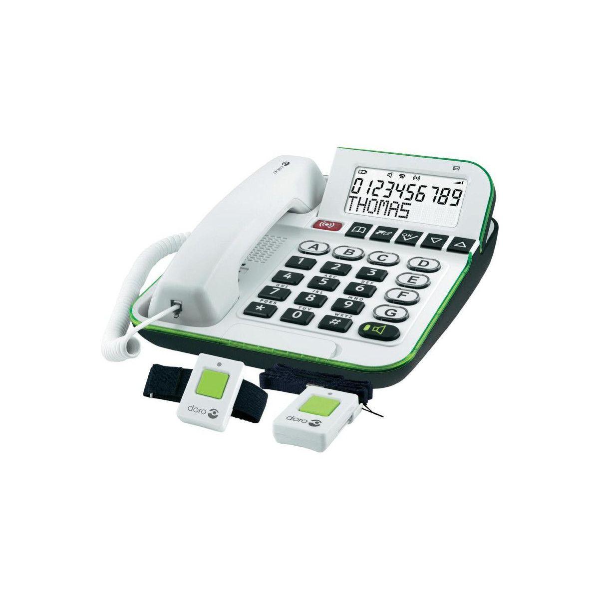 Tél. doro secure 350 blanc - livraison offerte avec le code nouveaute (photo) Tél. doro secure 350 blanc - livraison offerte avec le code nouveaute (photo)
