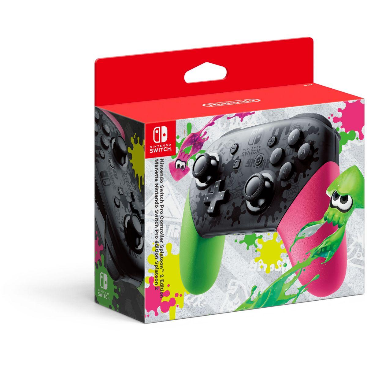 Acc. nintendo manette pro splatoon 2 ed (photo) Acc. nintendo manette pro splatoon 2 ed (photo)