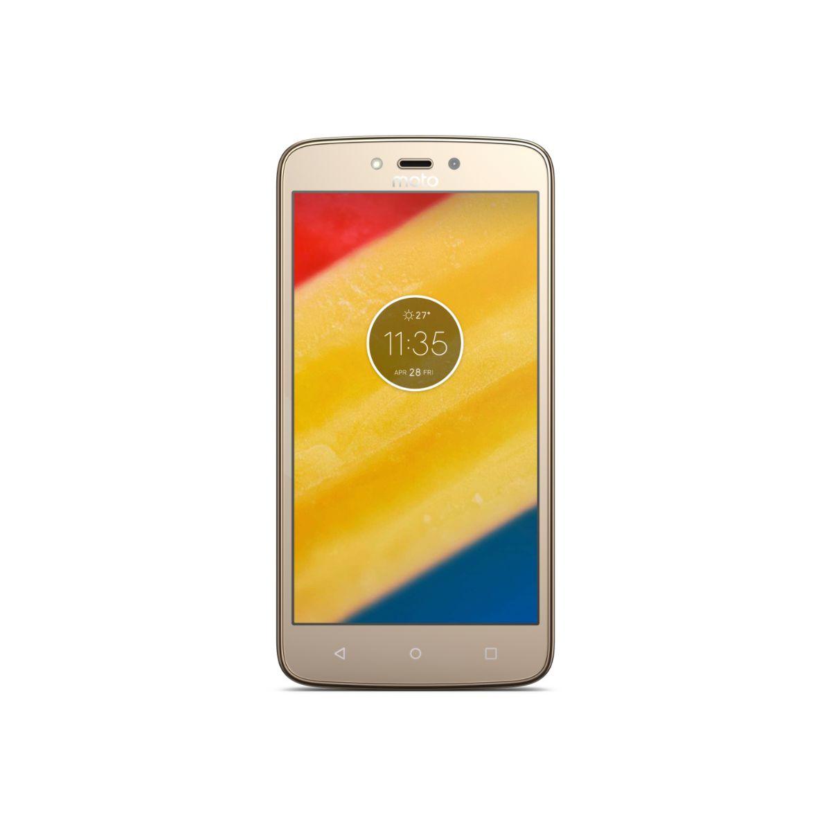 Smartphone motorola c plus gold