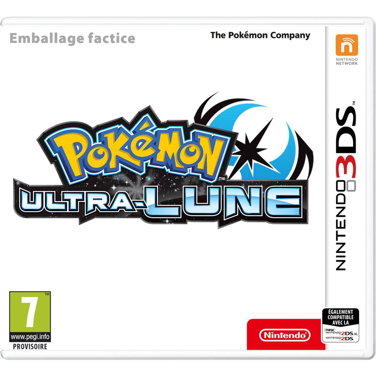 Jeu 3ds nintendo pok�mon ultra lune - livraison offerte : code liv (photo) Jeu 3ds nintendo pok�mon ultra lune - livraison offerte : code liv (photo)