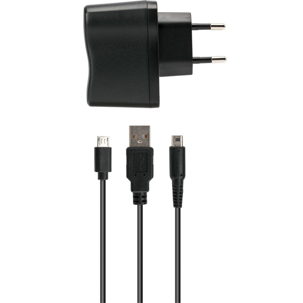 Chargeur under control chargeur secteur 1a + c�ble y micro usb (photo) Chargeur under control chargeur secteur 1a + c�ble y micro usb (photo)