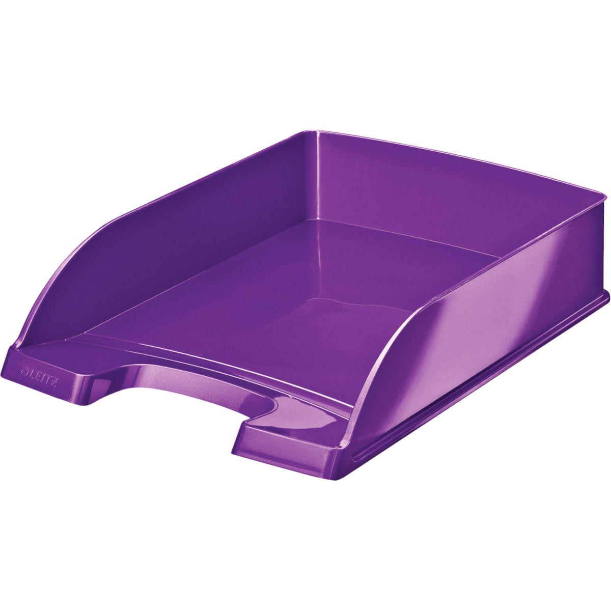 Bannette bureau leitz corbeille courrier a4 wow violet - 2% de remise imm�diate avec le code : automne2 (photo) Bannette bureau leitz corbeille courrier a4 wow violet - 2% de remise imm�diate avec le code : automne2 (photo)