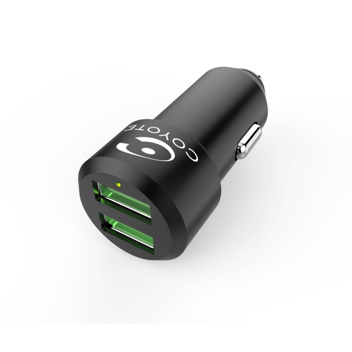 Chargeur allume-cigare coyote 2 usb + c�ble droit - 10% de remise imm�diate avec le code : automne10 (photo) Chargeur allume-cigare coyote 2 usb + c�ble droit - 10% de remise imm�diate avec le code : automne10 (photo)