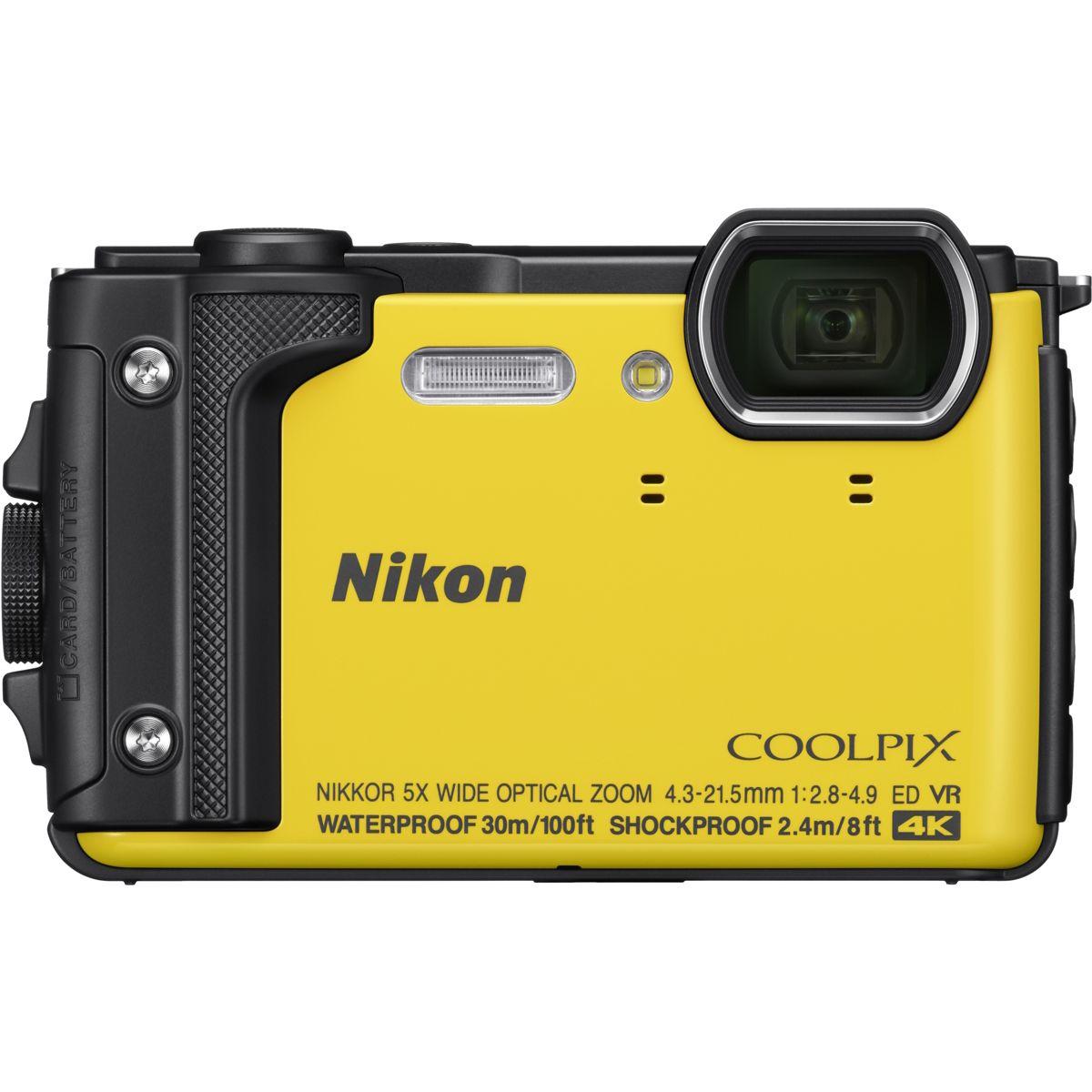 Appareil photo compact nikon coolpix w300 jaune (photo) Appareil photo compact nikon coolpix w300 jaune (photo)
