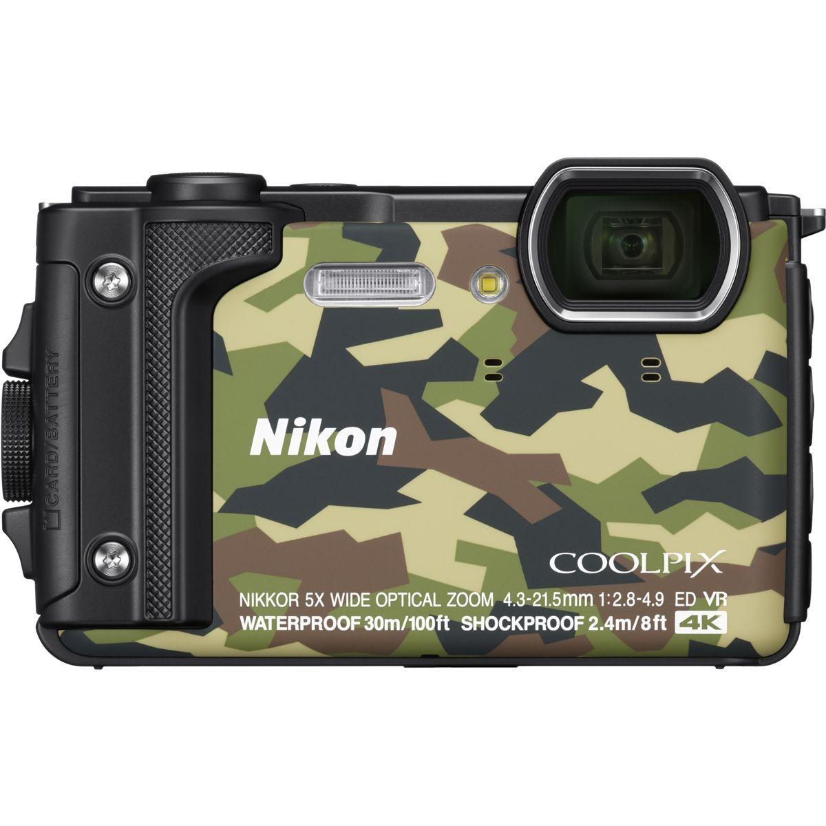 Appareil photo compact nikon coolpix w300 camouflage (photo) Appareil photo compact nikon coolpix w300 camouflage (photo)
