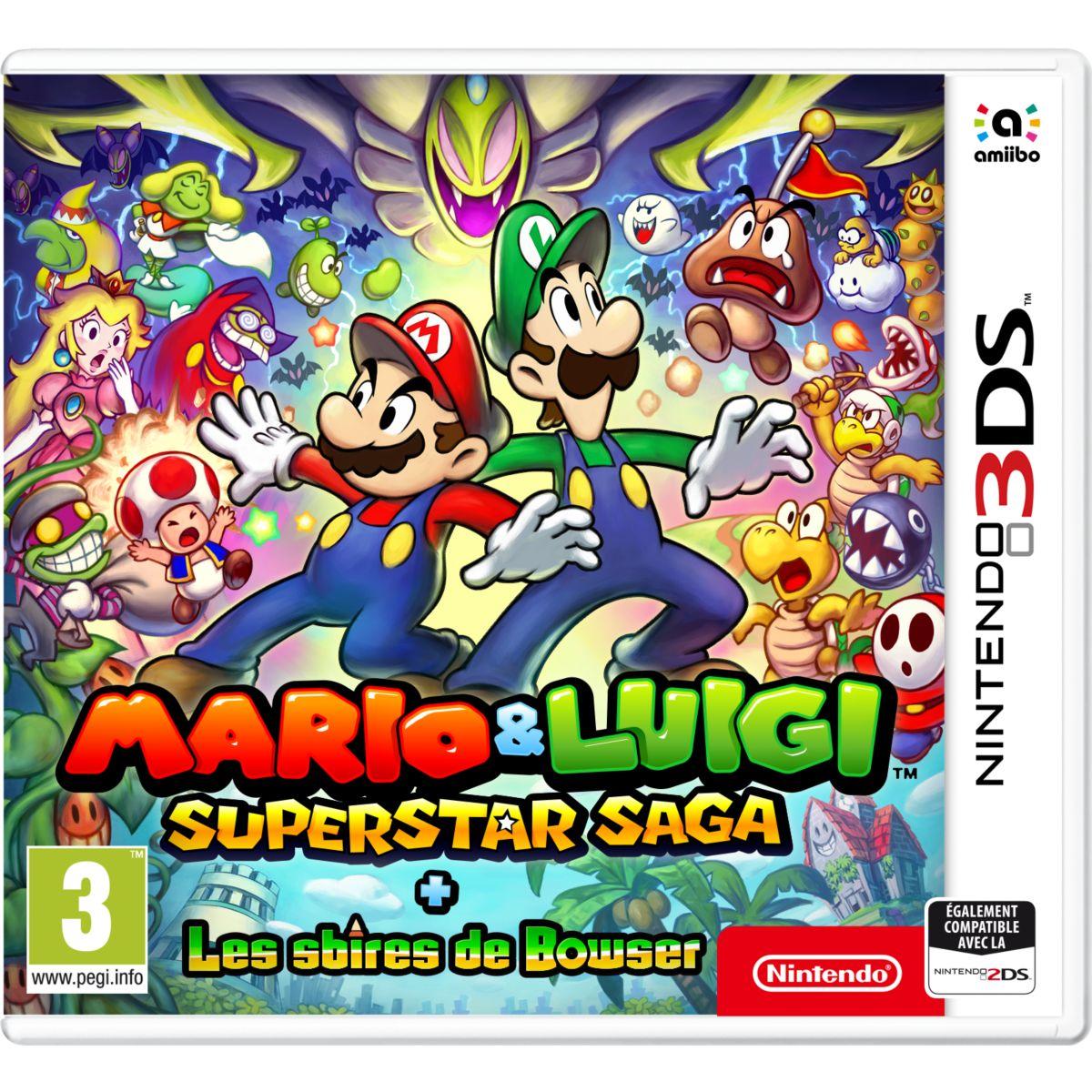Jeu 3ds nintendo mario & luigi superstar saga + sbires (photo) Jeu 3ds nintendo mario & luigi superstar saga + sbires (photo)