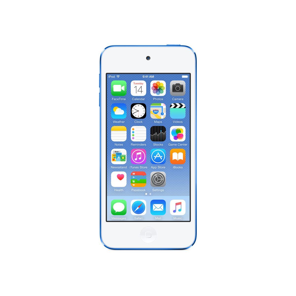 Lecteur mp4 apple ipod touch 128gb bleu - livraison offerte : code livdom (photo) Lecteur mp4 apple ipod touch 128gb bleu - livraison offerte : code livdom (photo)