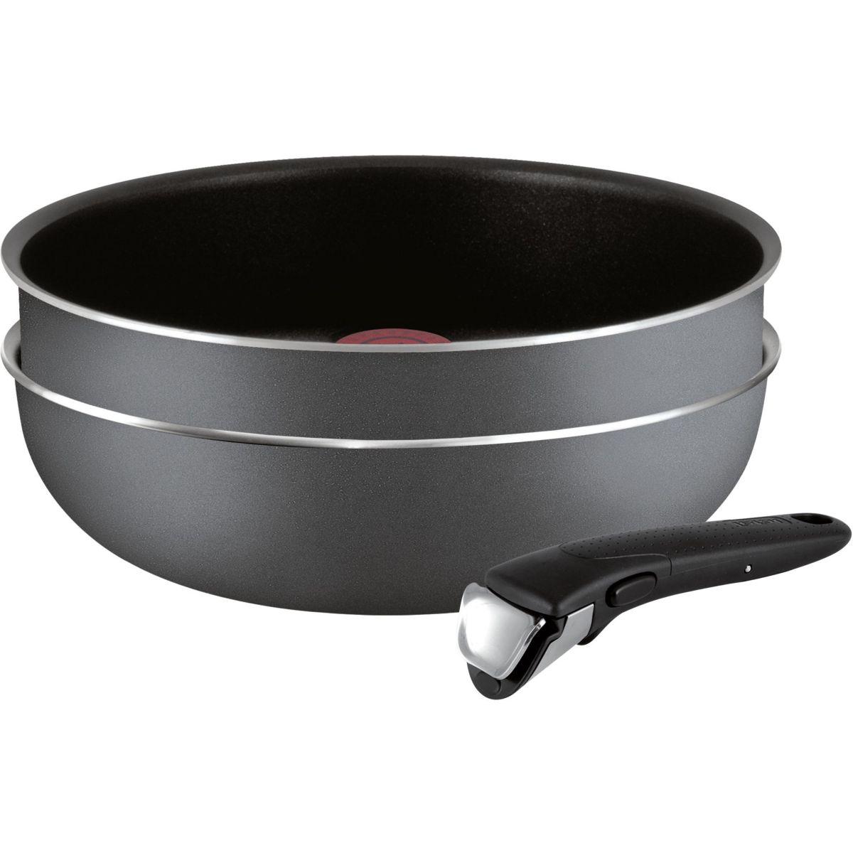 Batterie de cuisine tefal ingenio minute 3 pieces saut. l2047902 (photo) Batterie de cuisine tefal ingenio minute 3 pieces saut. l2047902 (photo)