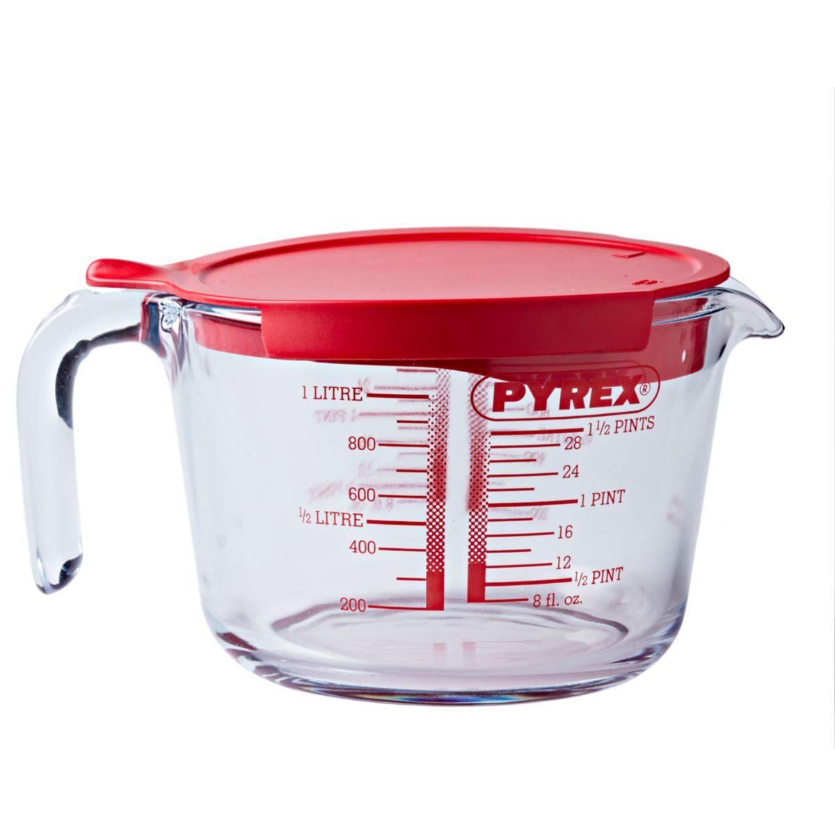 Broc mesureur pyrex mesureur 1l + couvercle classique - 10% de remise imm�diate avec le code : priv10 (photo) Broc mesureur pyrex mesureur 1l + couvercle classique - 10% de remise imm�diate avec le code : priv10 (photo)