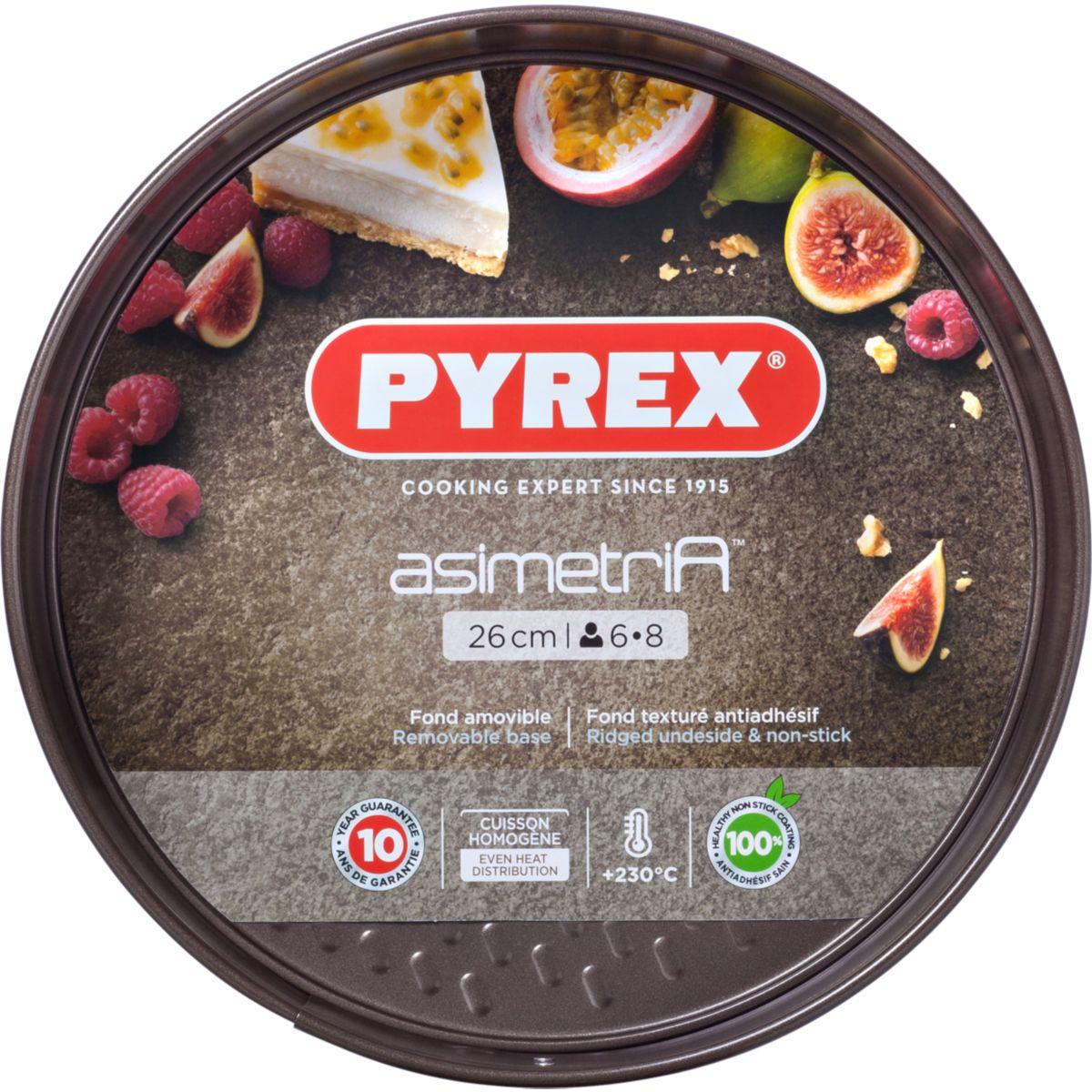 Moule en acier pyrex � charni�res m�tal diam 26 cm asimetria (photo) Moule en acier pyrex � charni�res m�tal diam 26 cm asimetria (photo)