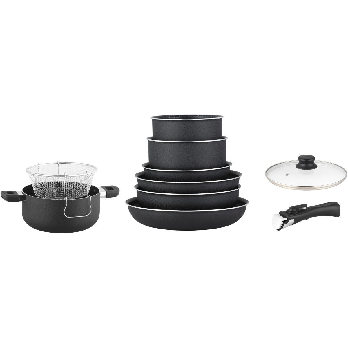 Batterie de cuisine arthur martin 10 pi�ces noir - am310t - 2% de remise imm�diate avec le code : fete2 (photo) Batterie de cuisine arthur martin 10 pi�ces noir - am310t - 2% de remise imm�diate avec le code : fete2 (photo)