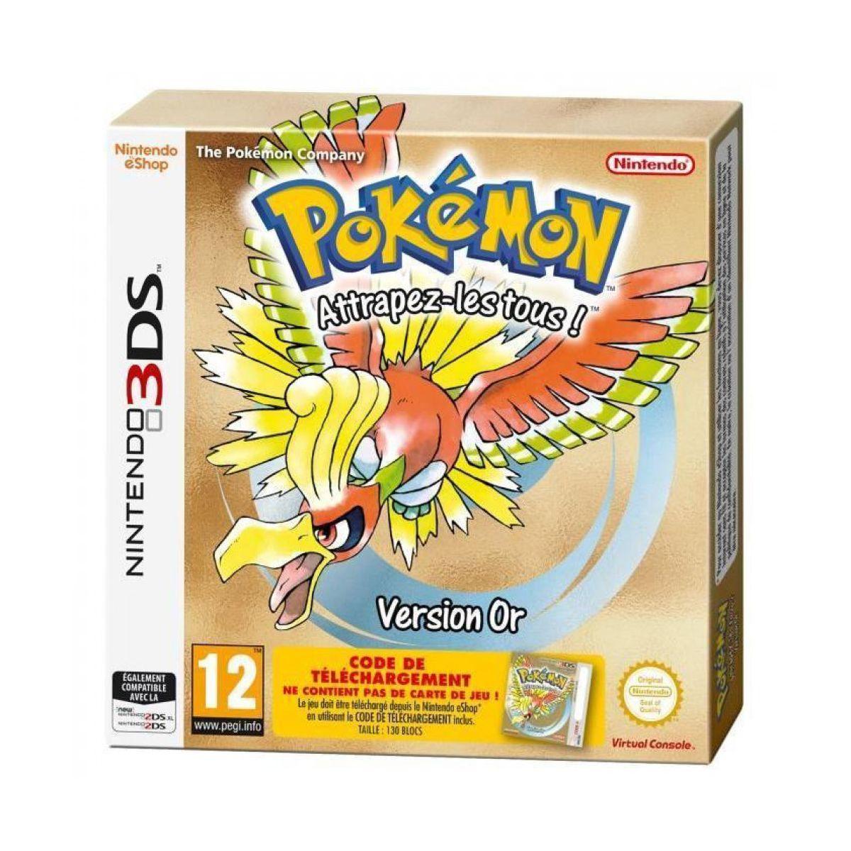 Jeu 3ds nintendo pokémon version or [cod (photo) Jeu 3ds nintendo pokémon version or [cod (photo)