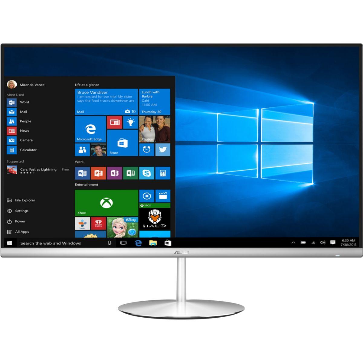 Ordinateur tout-en-un asus zenaio edge silver zn242ifgk-ca009t (photo) Ordinateur tout-en-un asus zenaio edge silver zn242ifgk-ca009t (photo)