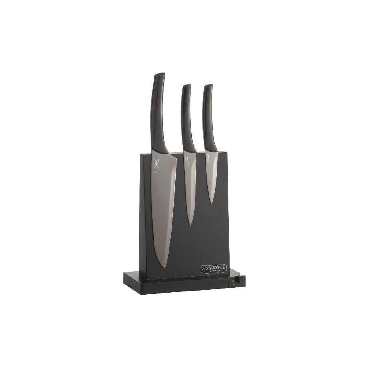 Bloc couteaux dubost fusion 3 couteaux et affuteur int�gr� - livraison offerte : code liv (photo) Bloc couteaux dubost fusion 3 couteaux et affuteur int�gr� - livraison offerte : code liv (photo)