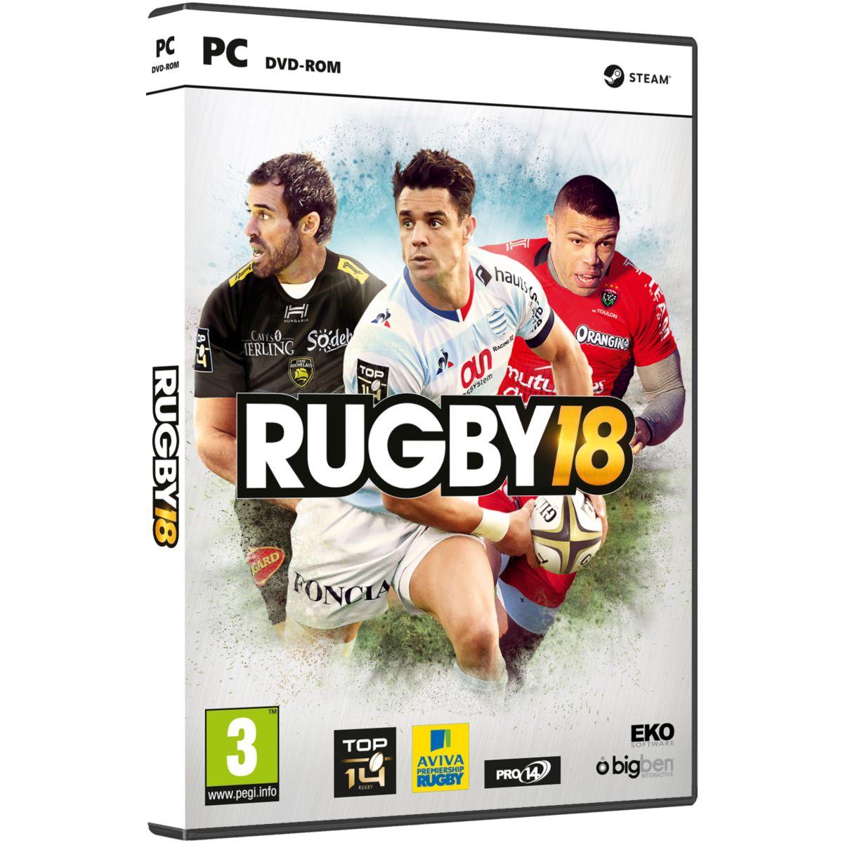 Jeu pc bigben rugby 18 - 2% de remise imm�diate avec le code : automne2 (photo) Jeu pc bigben rugby 18 - 2% de remise imm�diate avec le code : automne2 (photo)