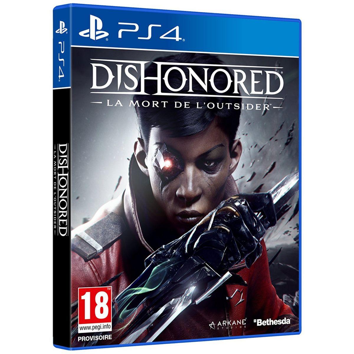 Jeu ps4 bethesda dishonored 2 la mort de l'outsider (photo) Jeu ps4 bethesda dishonored 2 la mort de l'outsider (photo)