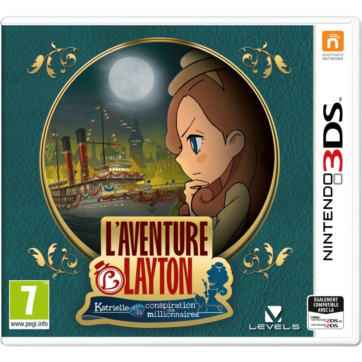 Jeu 3ds nintendo l'aventure layton : katrielle (photo) Jeu 3ds nintendo l'aventure layton : katrielle (photo)
