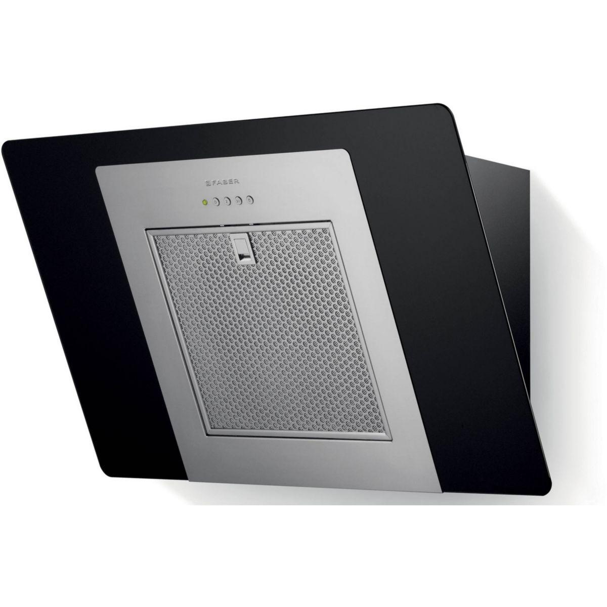 Hotte d�corative murale faber casual 800 noir - livraison offerte : code livp (photo) Hotte d�corative murale faber casual 800 noir - livraison offerte : code livp (photo)