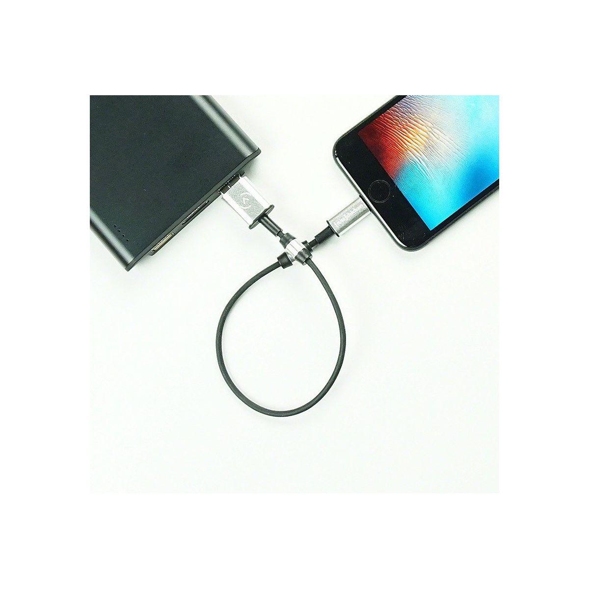 Câble lightning fuse chicken rivet loop (photo) Câble lightning fuse chicken rivet loop (photo)