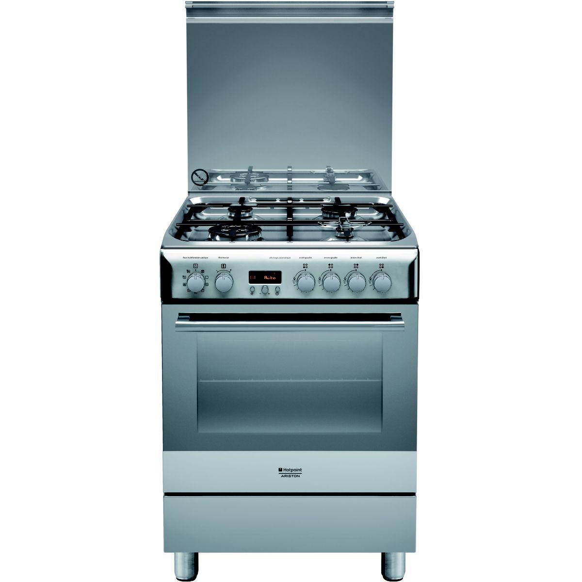 Cuisinière mixte hotpoint h6t9ce(x)fr (photo) Cuisinière mixte hotpoint h6t9ce(x)fr (photo)