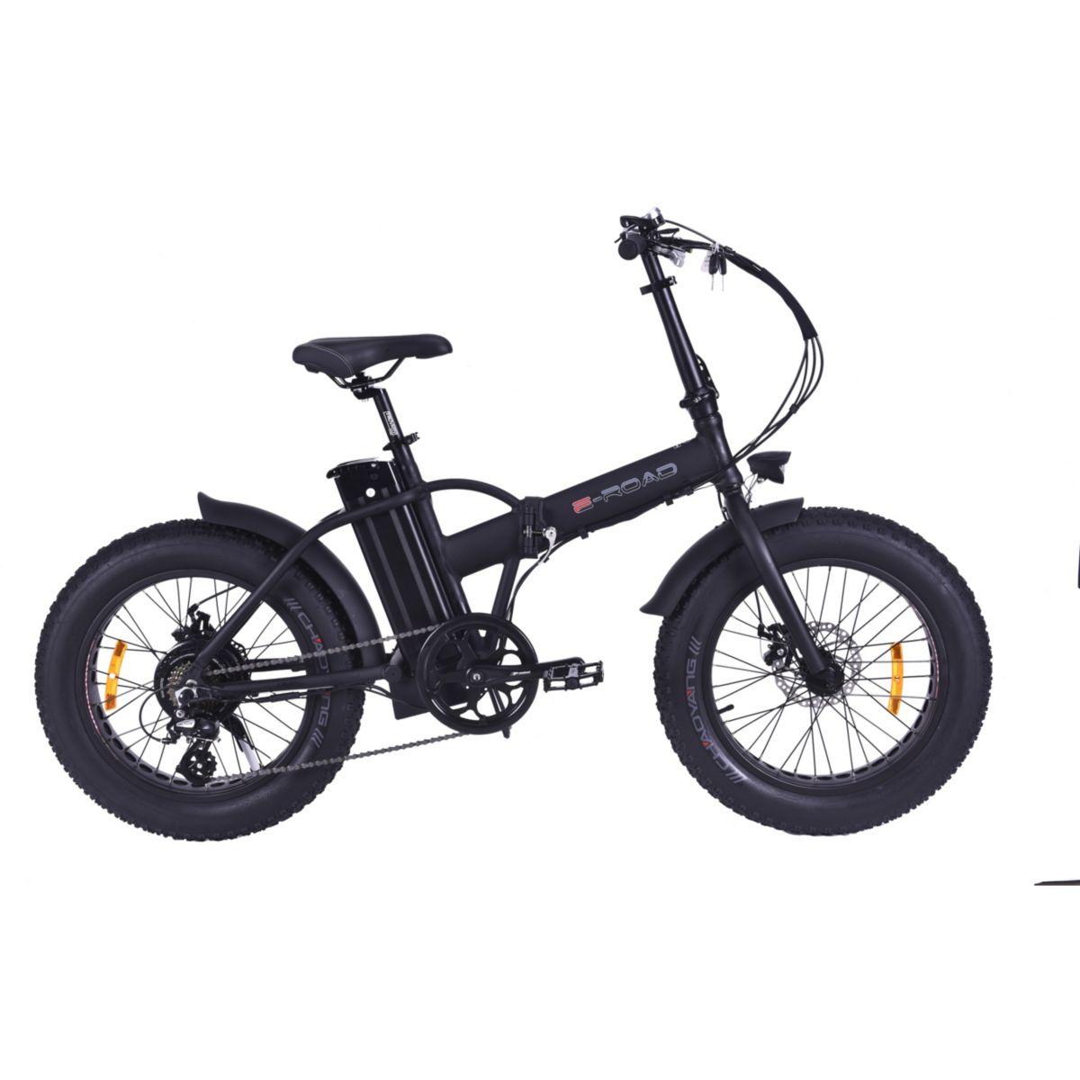 V�lo � assistance �lectrique e-road mini fat bike noir - livraison offerte : code premium (photo) V�lo � assistance �lectrique e-road mini fat bike noir - livraison offerte : code premium (photo)