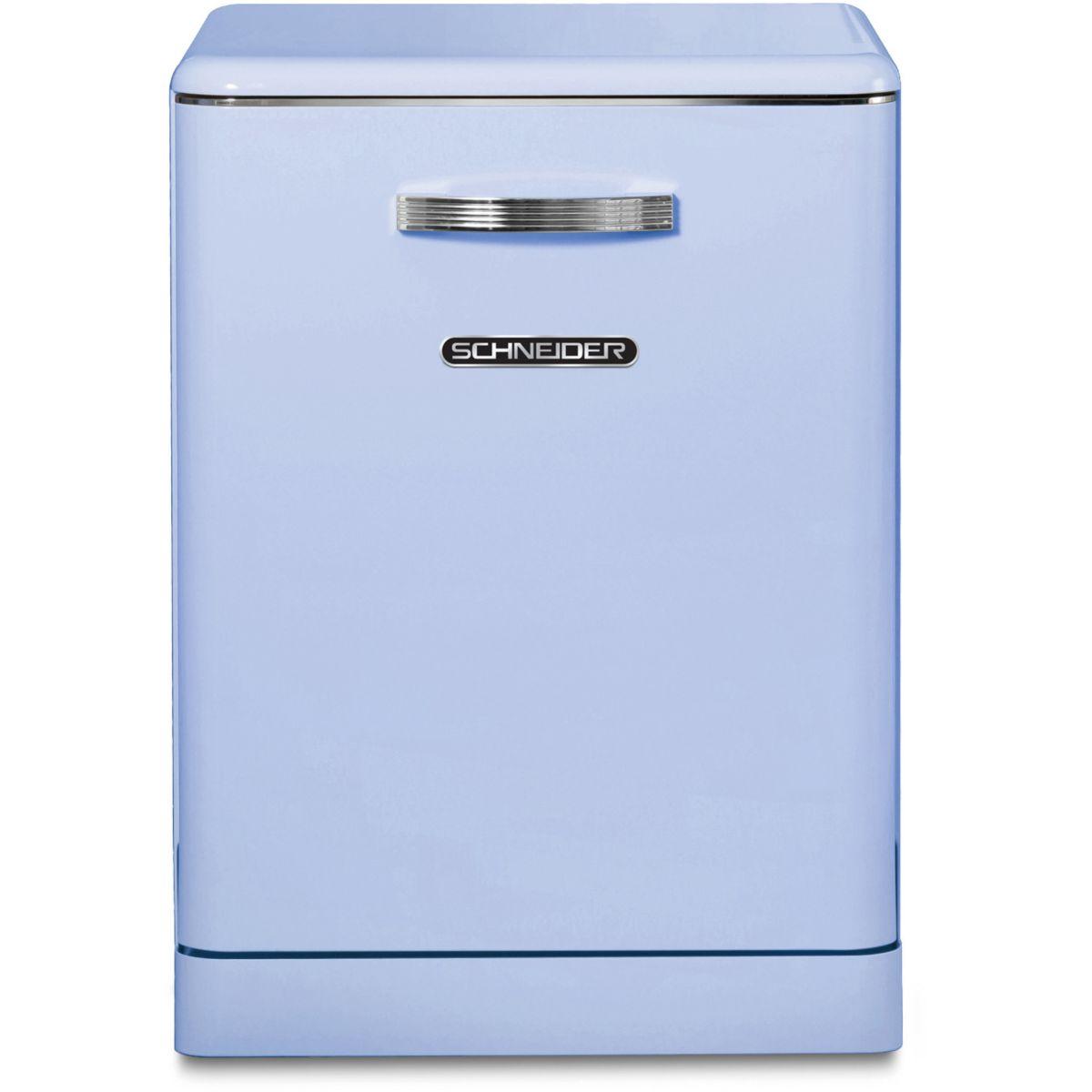 Lave vaisselle 60 cm schneider sdw1444vbl vintage bleu - livraison offerte : code livp (photo) Lave vaisselle 60 cm schneider sdw1444vbl vintage bleu - livraison offerte : code livp (photo)
