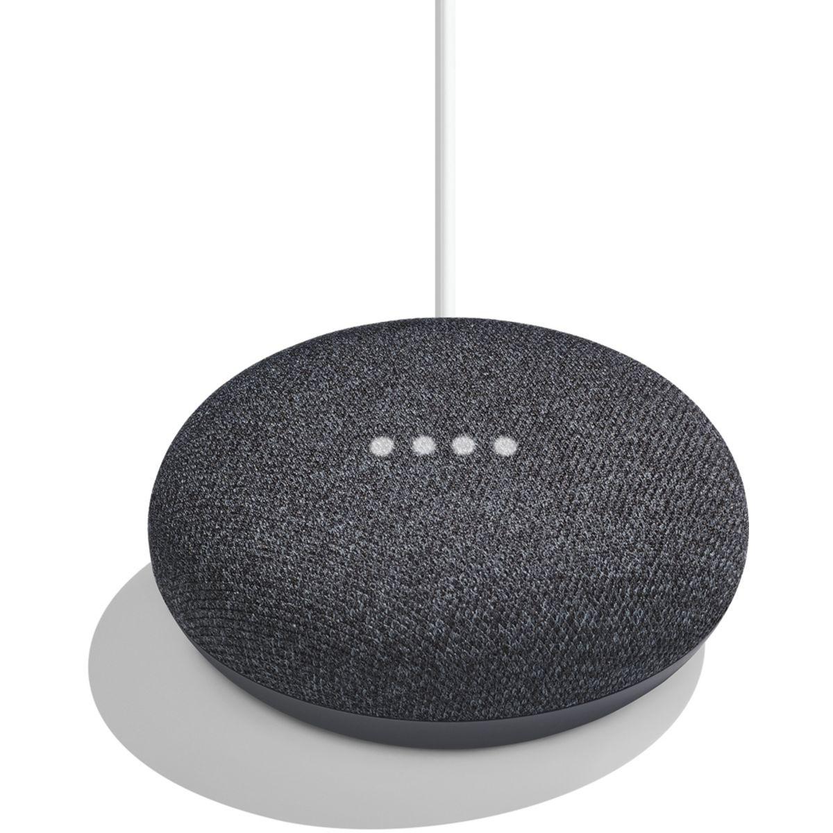 Assistant vocal google home mini - charbon (photo) Assistant vocal google home mini - charbon (photo)