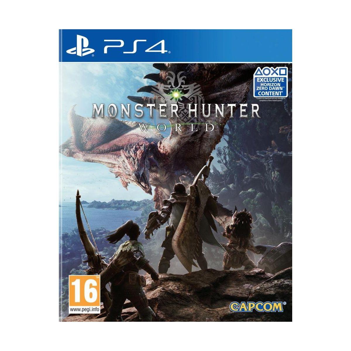 Jeu ps4 capcom monster hunter world (photo) Jeu ps4 capcom monster hunter world (photo)