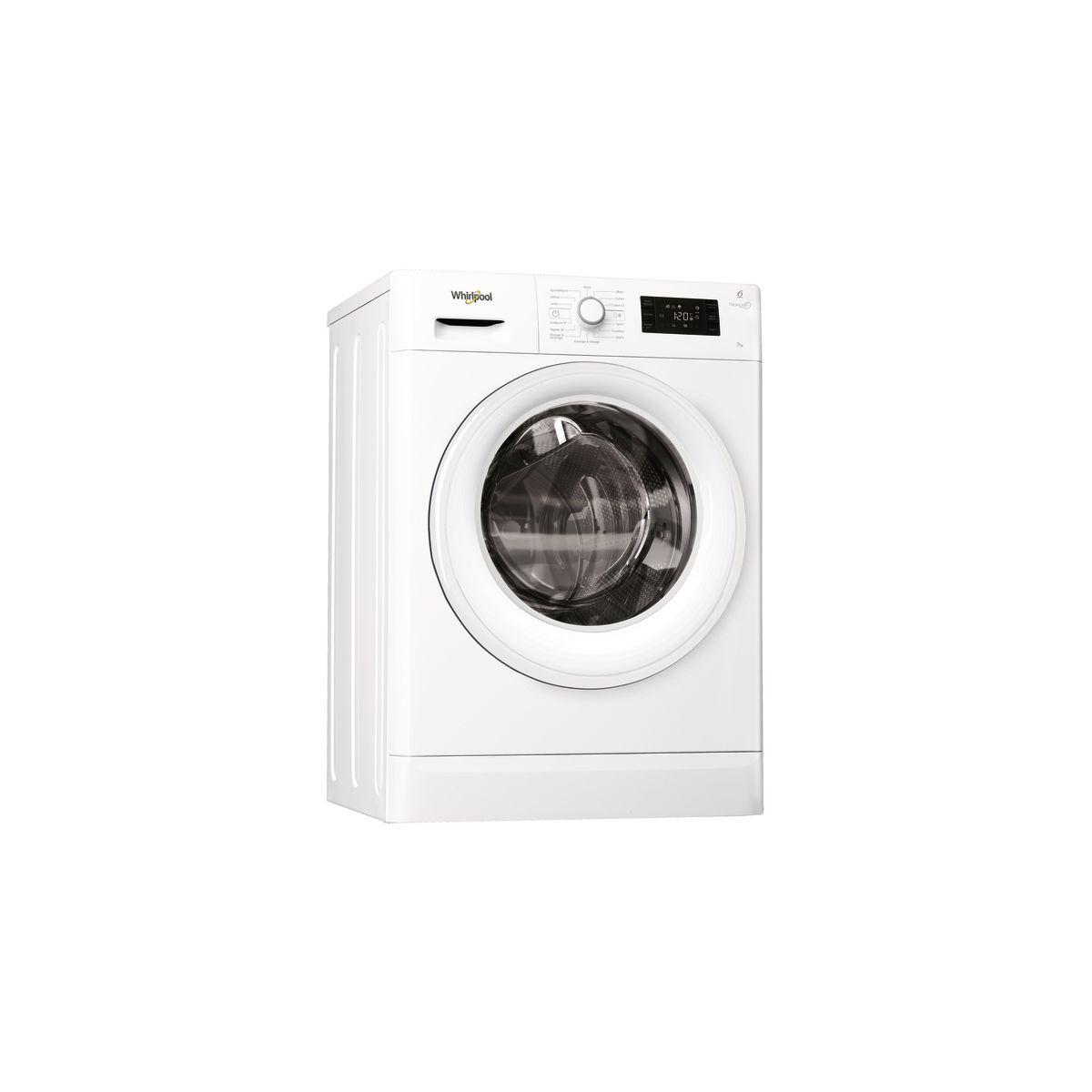 Lave linge compact whirlpool freshcare fwsg71253wfr - livraison offerte : code livp (photo) Lave linge compact whirlpool freshcare fwsg71253wfr - livraison offerte : code livp (photo)